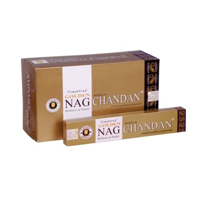 Golden Nag Chandan, Sandalwood 15gr (12x15gr)